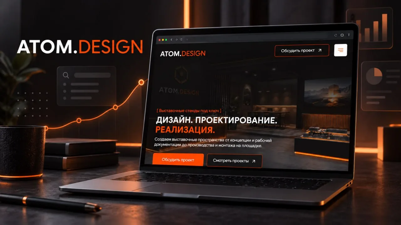 ATOM.DESIGN — выставочные стенды под ключ