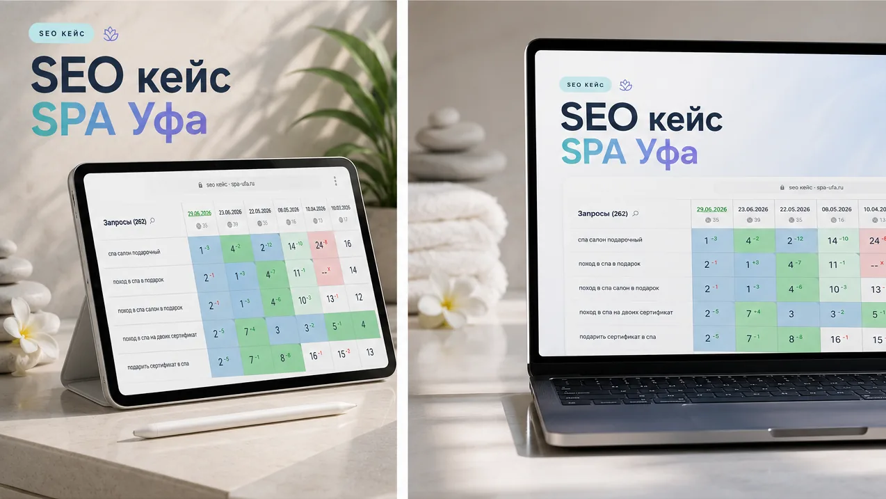 SEO-продвижение SPA-салона в Уфе